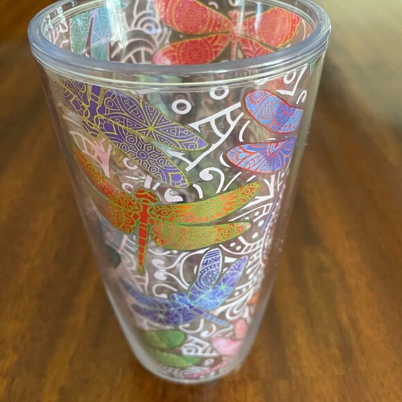 Tervis Firefly Tumbler Colorful with No Lid 6" Tall! - Picture 1 of 4